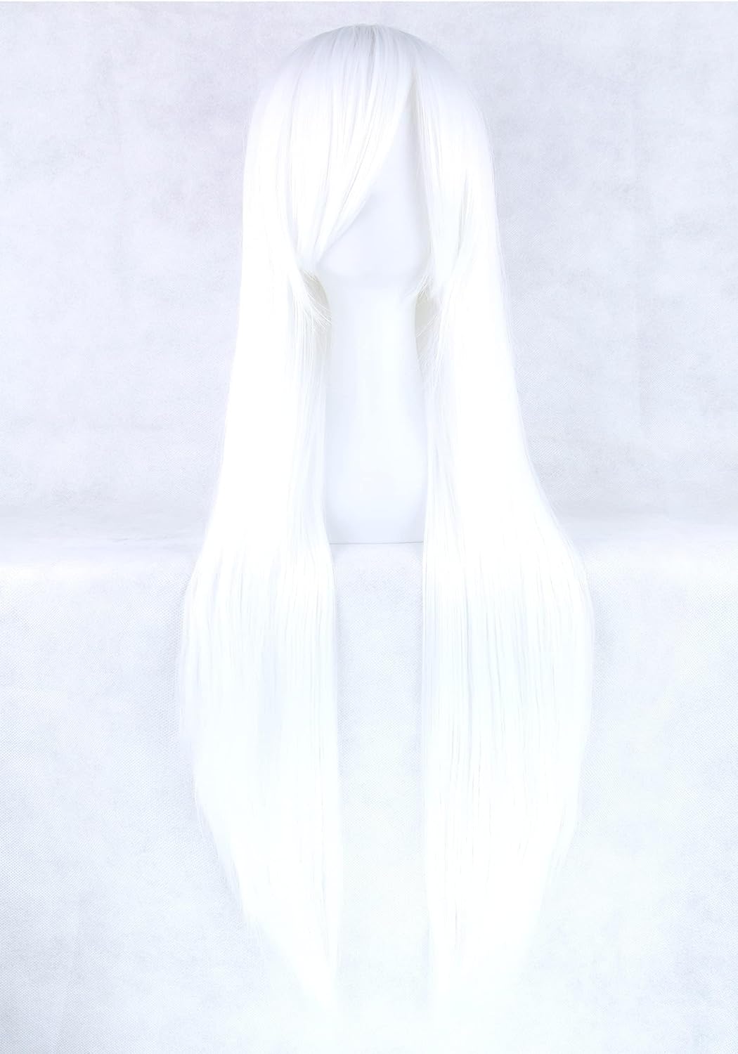 Perucas de cosplay de cabelo n - Cosplay Anime White Hair avaliação e preço