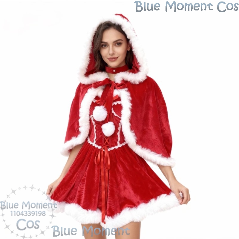 2025 vestido vermelho de natal - Anime Cosplay Event 2025 avaliação e preço