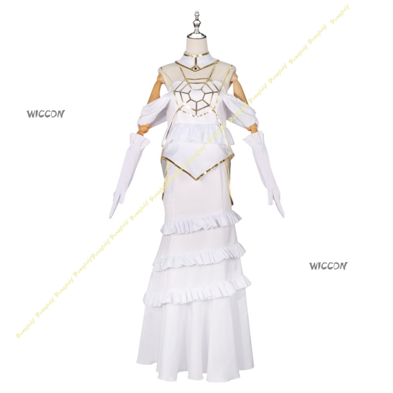 Trajes cosplay anime sobre alb - Anime Cosplay Albedo avaliação e preço