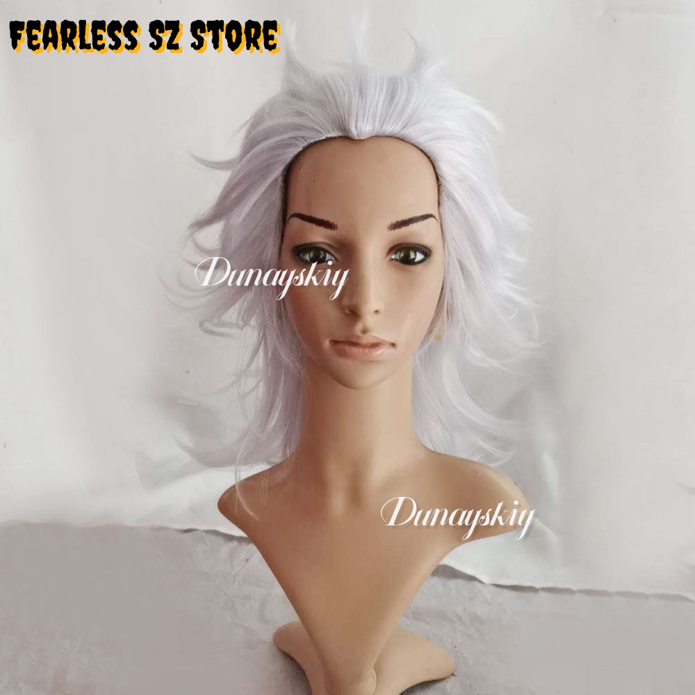 Fantasia de Cosplay Dorohedoro - Cosplay Anime White Hair avaliação e preço