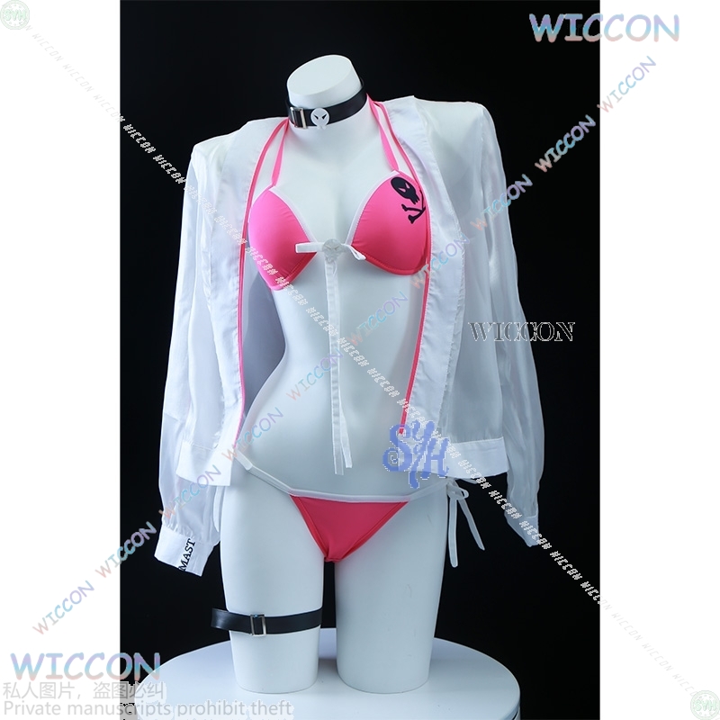 Anime traje kawaii jirai kei m - Anime Cosplay Bikini avaliação e preço