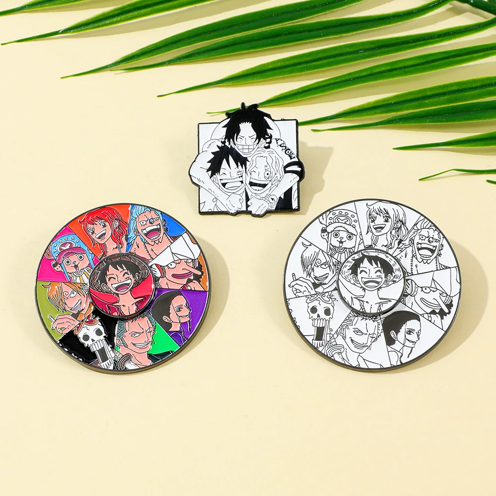 3 Peças Broche Anime One Piece - Anime Cosplay Luffy avaliação e preço